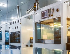 high-tech manufacturing facility